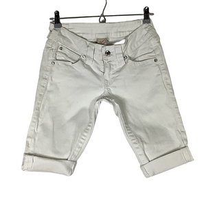 True Religion White Women's Bermuda Shorts